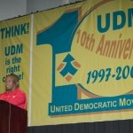 10thAnniv_UDM President_Bantu Holomisa